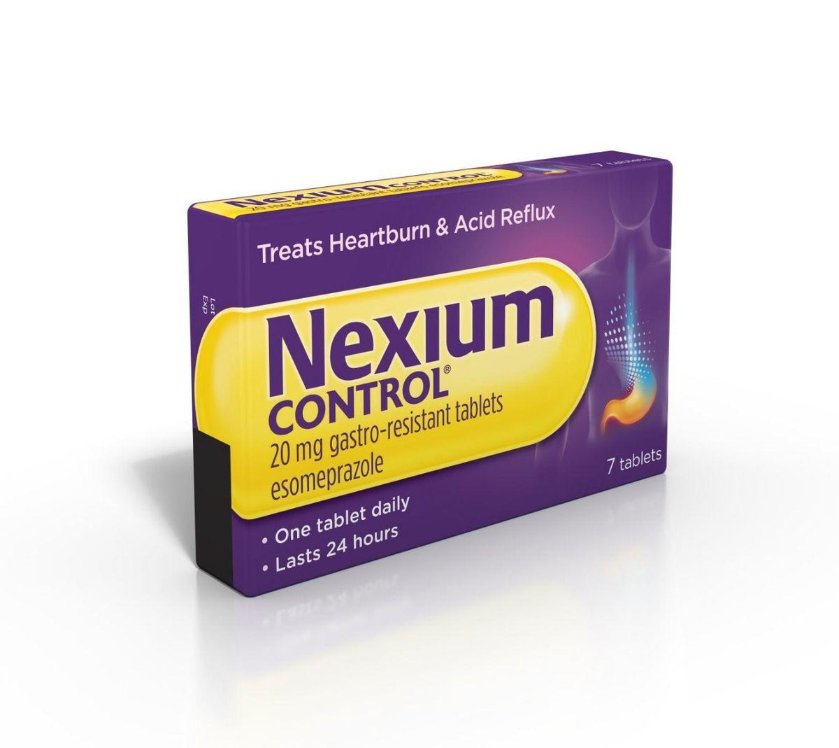Nexium Control 20 mg – 7 comprimés gastro-résistants